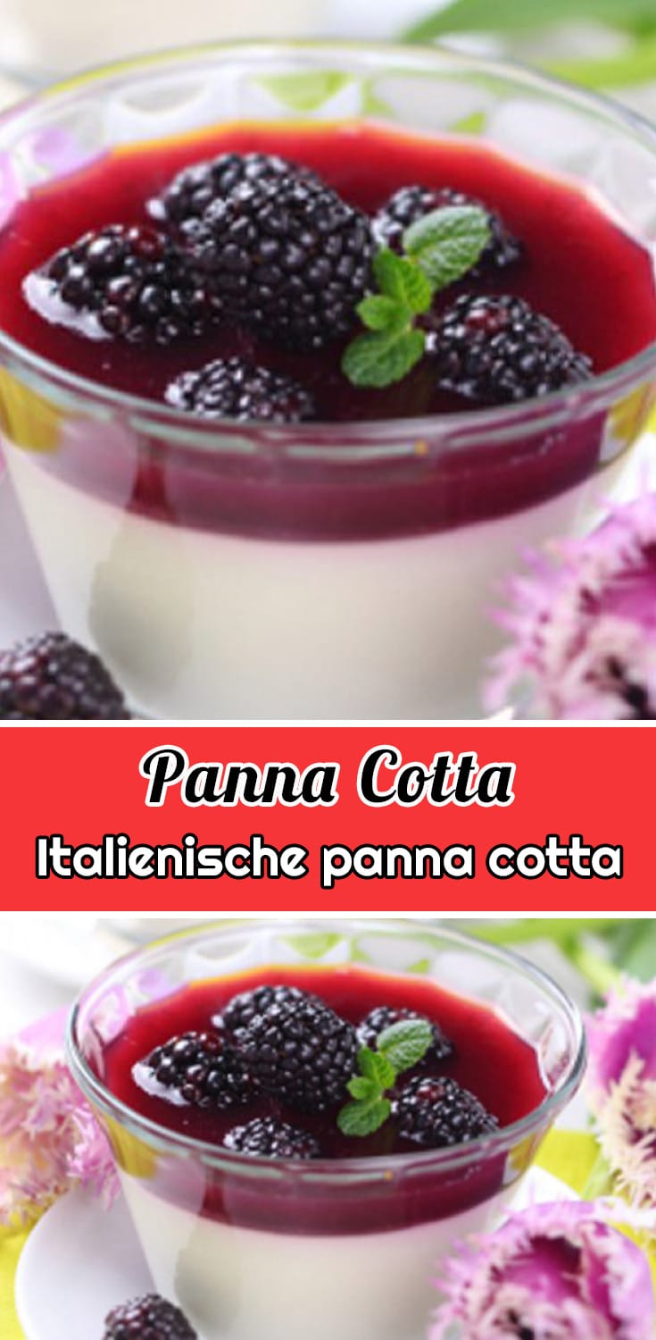 Italienische panna cotta Rezept