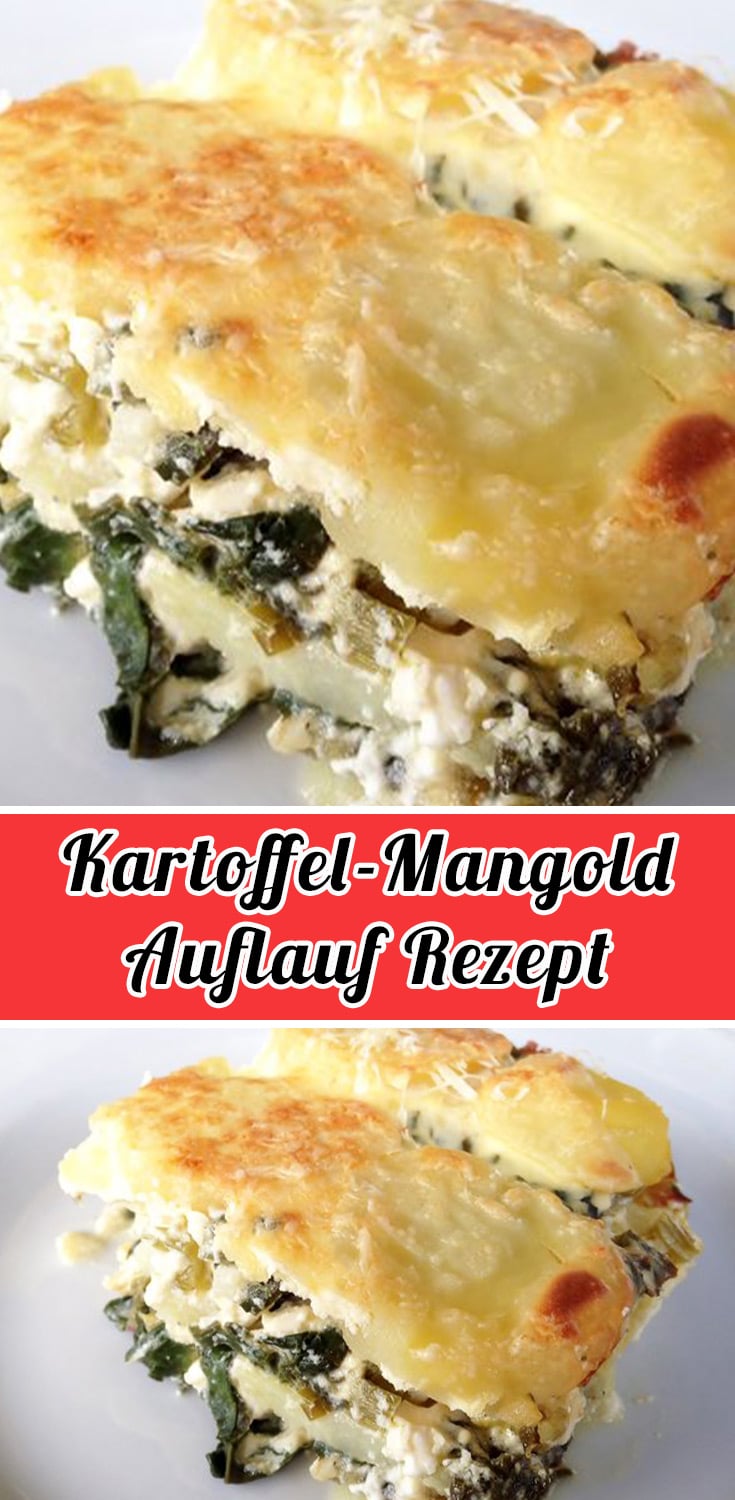 Kartoffel-Mangold-Auflauf Rezept - Schnelle und Einfache Auflaf Rezepte