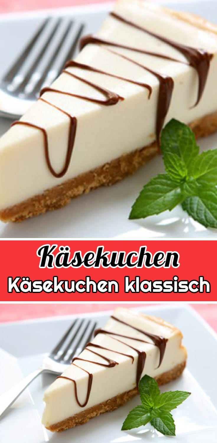 Käsekuchen klassisch Rezept