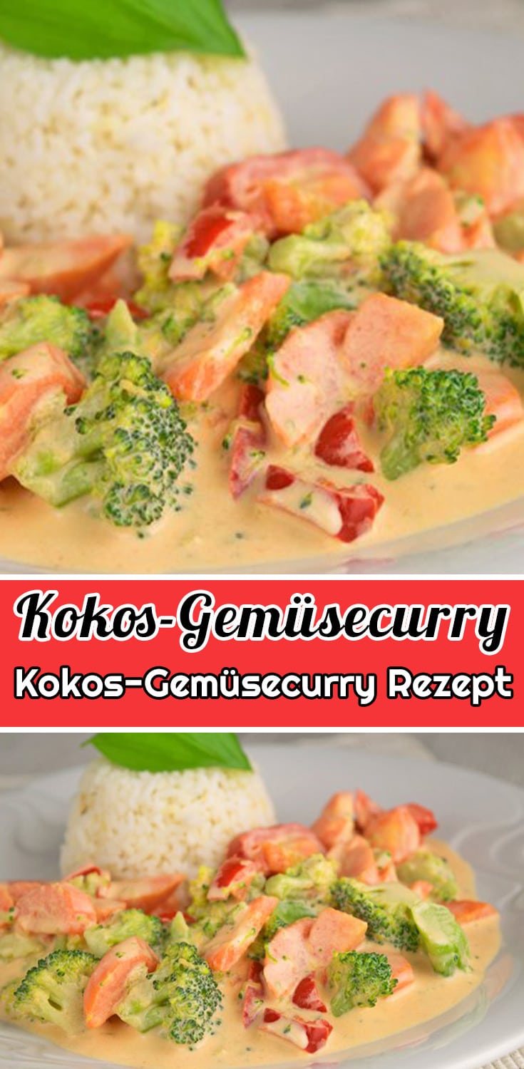 Kokos-Gemüsecurry Rezept