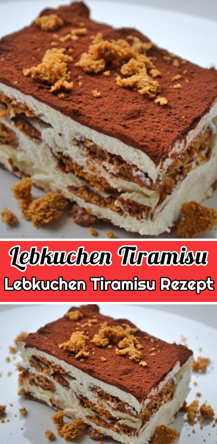 Lebkuchen Tiramisu Rezept