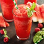 Melonen-Himbeer-Slush Rezept