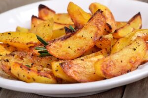 Ofenkartoffeln mit Süßkartoffeln Rezept