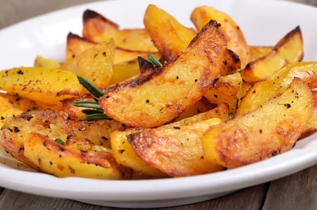 Ofenkartoffeln mit Süßkartoffeln Rezept