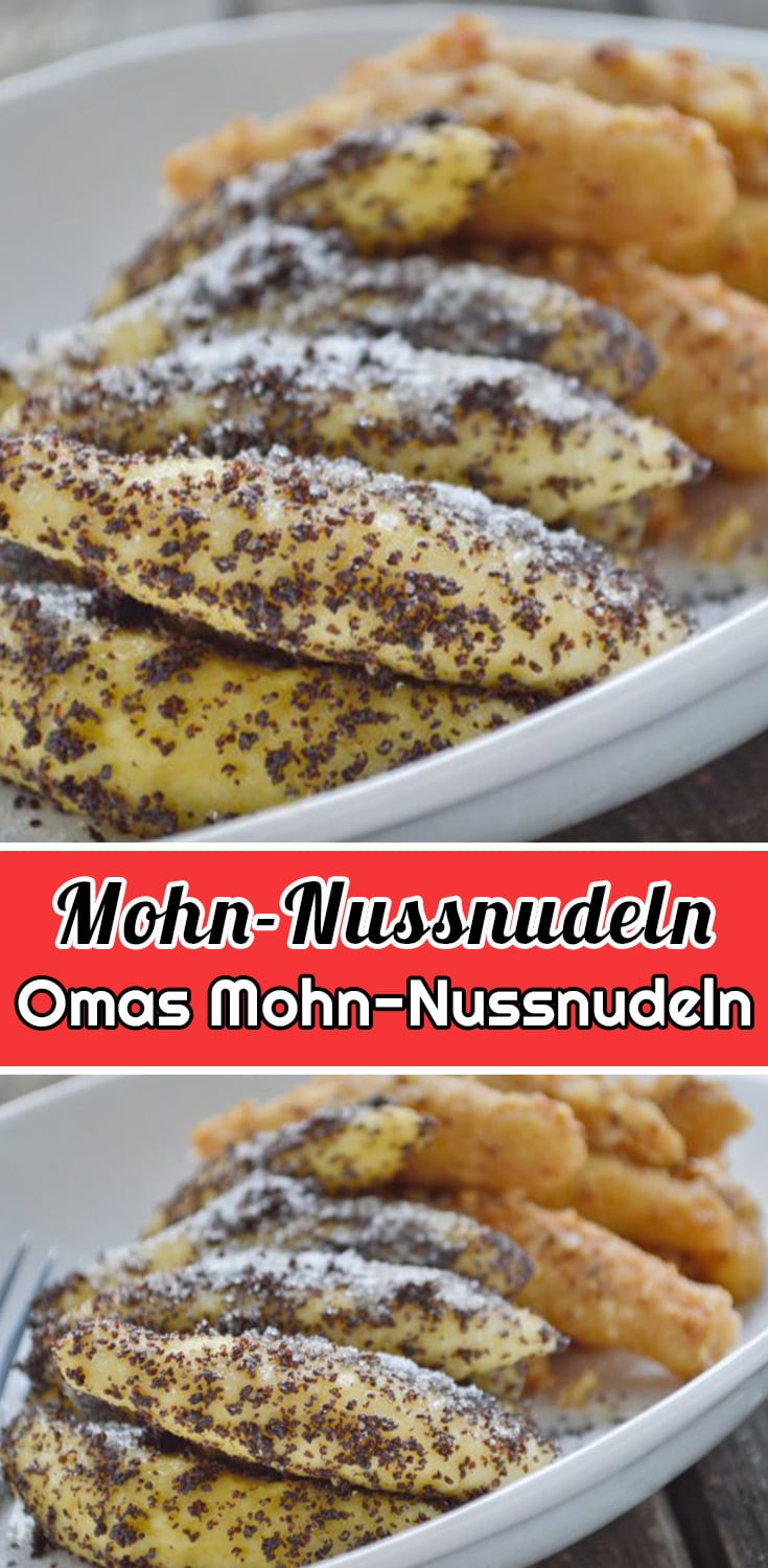 Omas Mohn-Nussnudeln Rezept