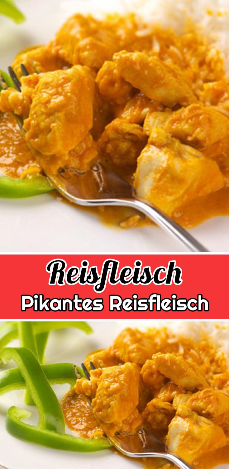 Pikantes Reisfleisch Rezept - Schnelle und Einfache Reis Rezepte