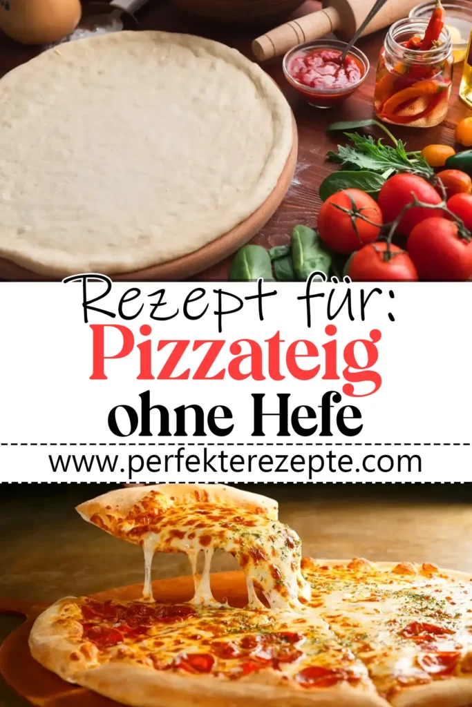 Pizzateig ohne Hefe Rezept