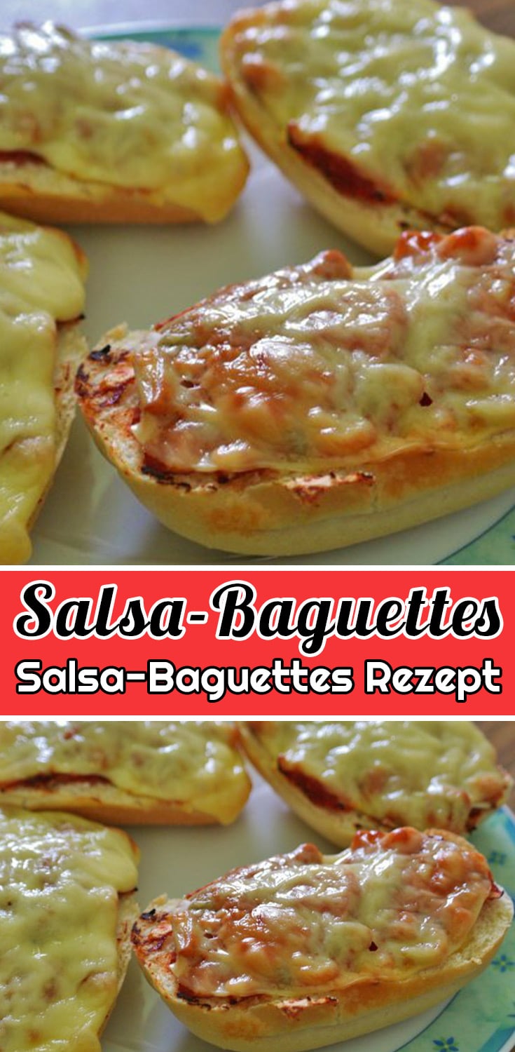Salsa-Baguettes Rezept