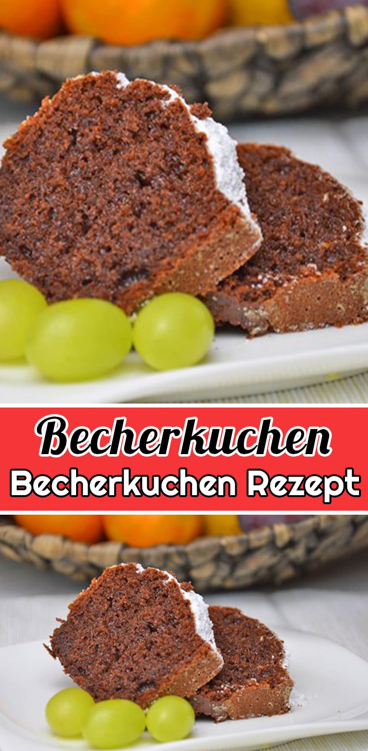 Schoko Becherkuchen Rezept