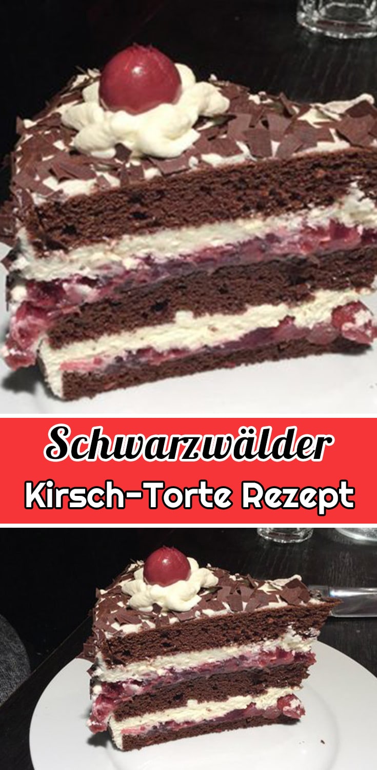 Schwarzwälder-Kirschtorte Rezept