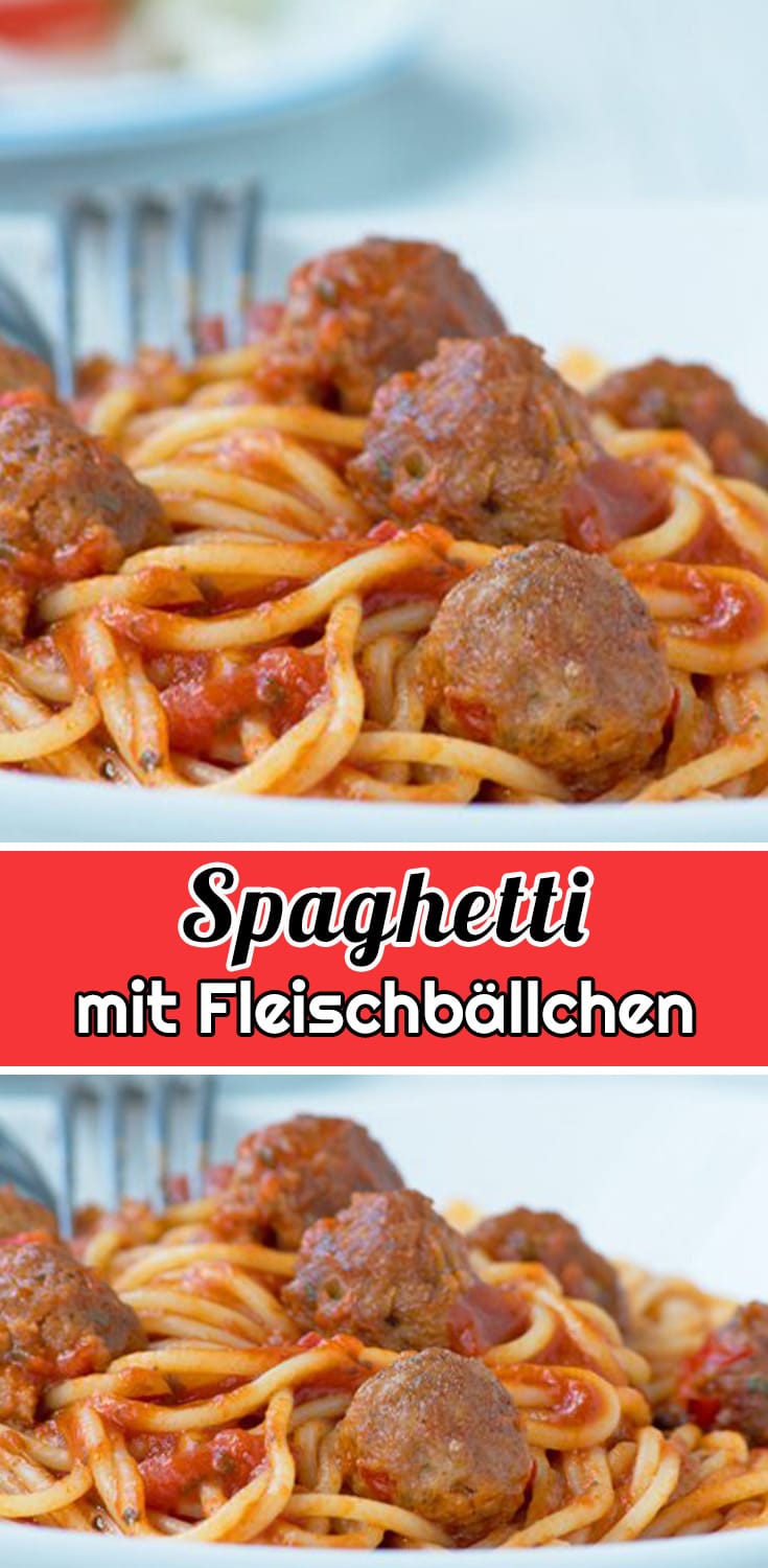 Spaghetti mit Fleischbällchen Rezept