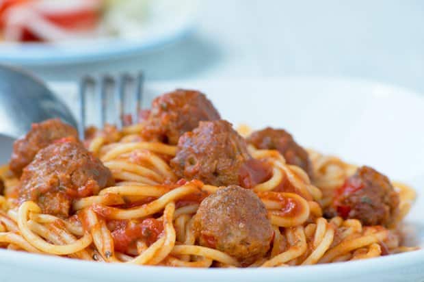 Spaghetti mit Fleischbällchen Rezept