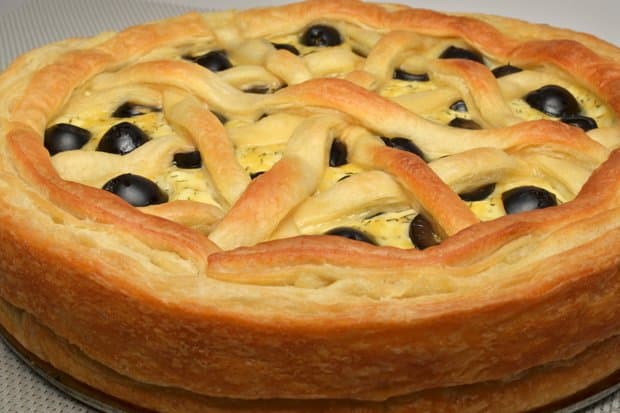 Spinat-Oliven Quiche Rezept