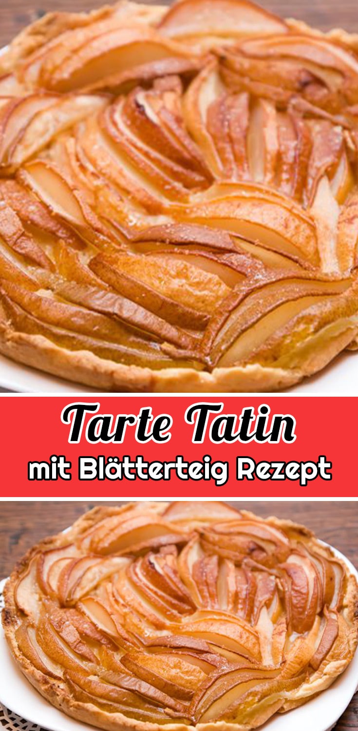 Tarte Tatin mit Blätterteig Rezept