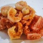 Tomatenrisotto mit Shrimps Rezept