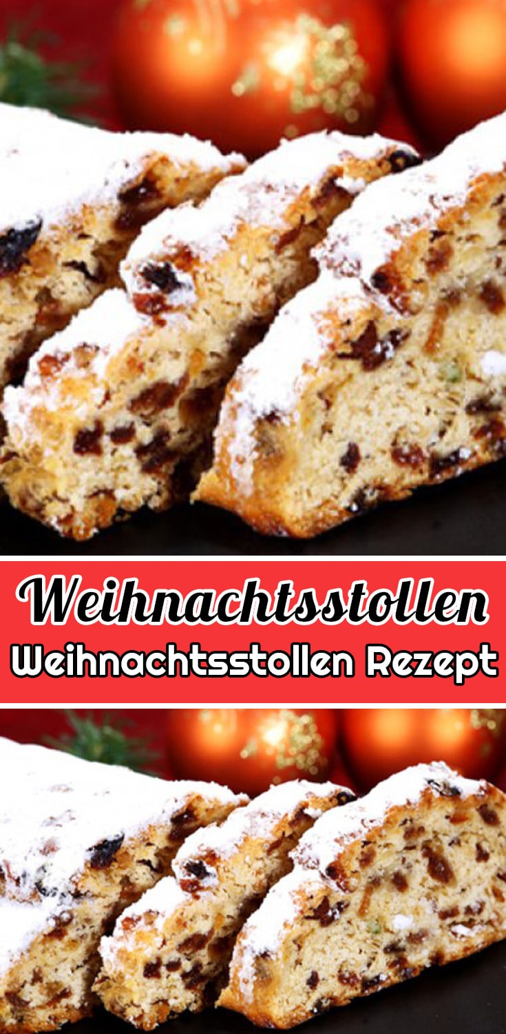 Weihnachtsstollen Rezept