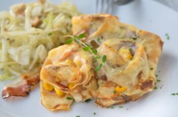 Würziger Palatschinken Auflauf Rezept