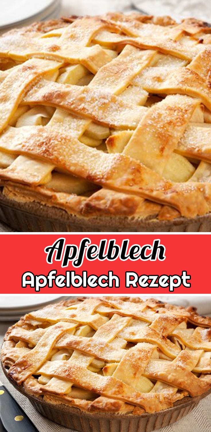 Apfelblech Rezept