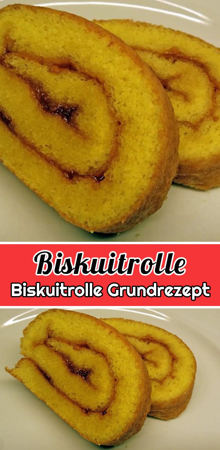 Biskuitrolle Grundrezept