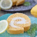 Biskuitrolle mit Puddingfülle Rezept