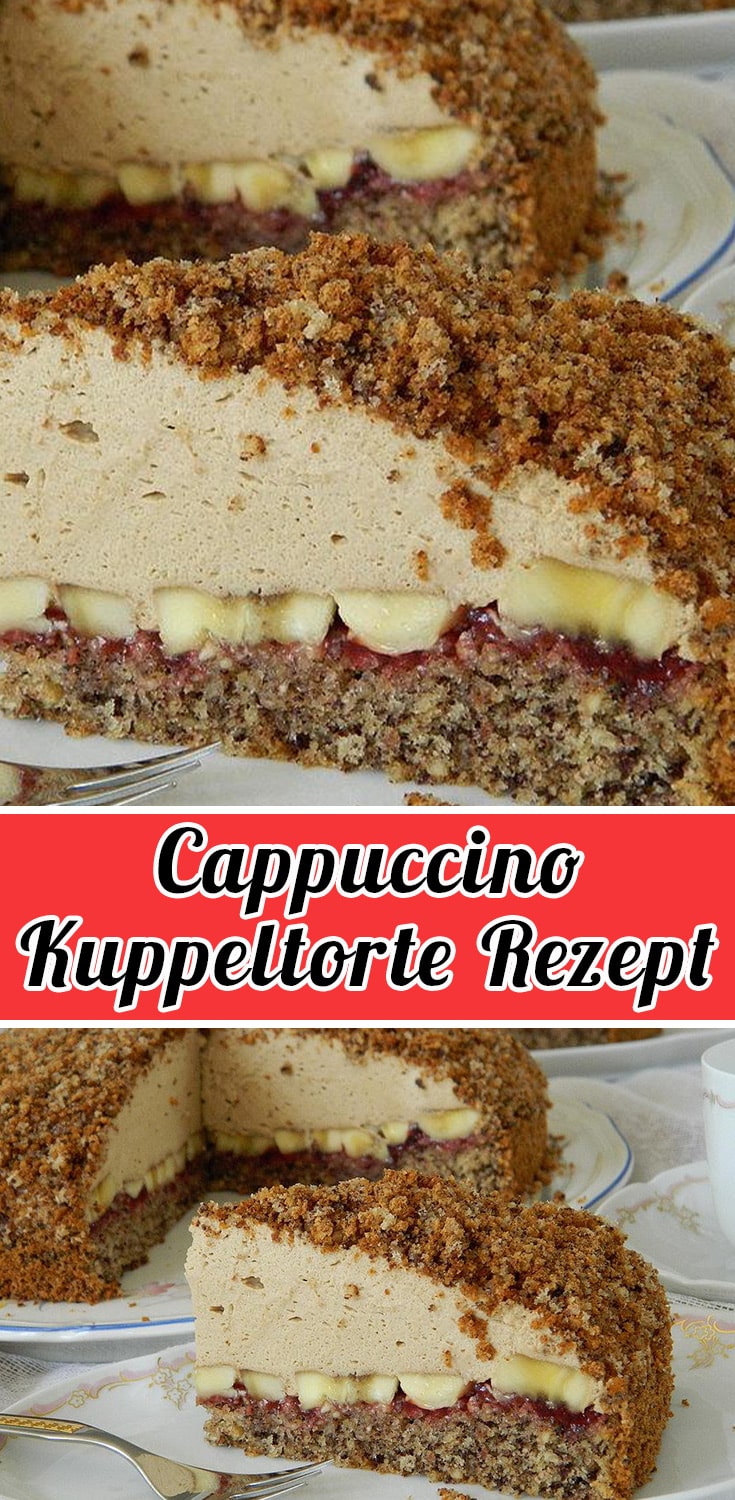 Cappuccino Kuppeltorte Rezept