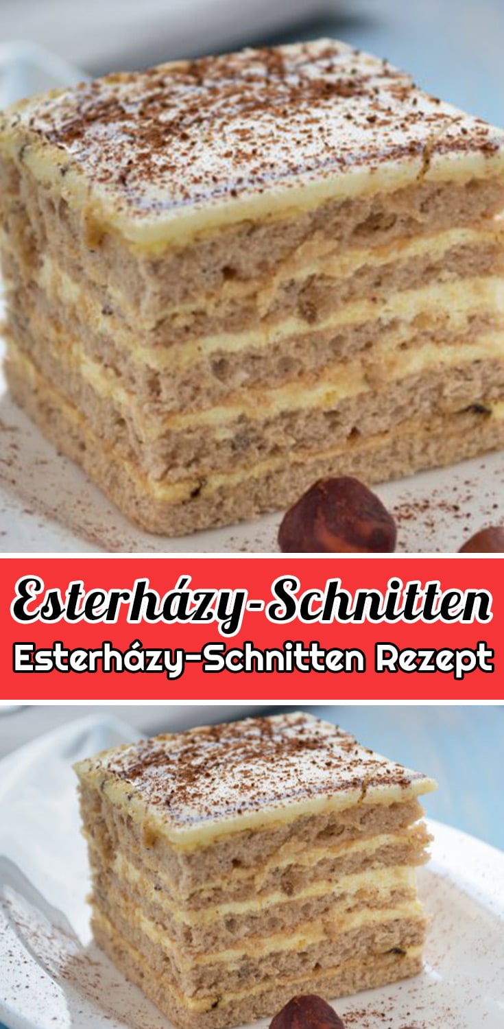Esterházy-Schnitten Rezept
