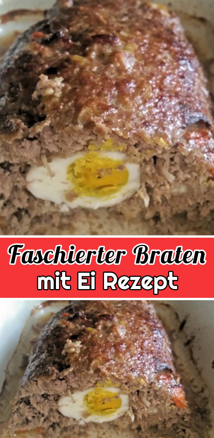 Faschierter Braten mit Ei Rezept