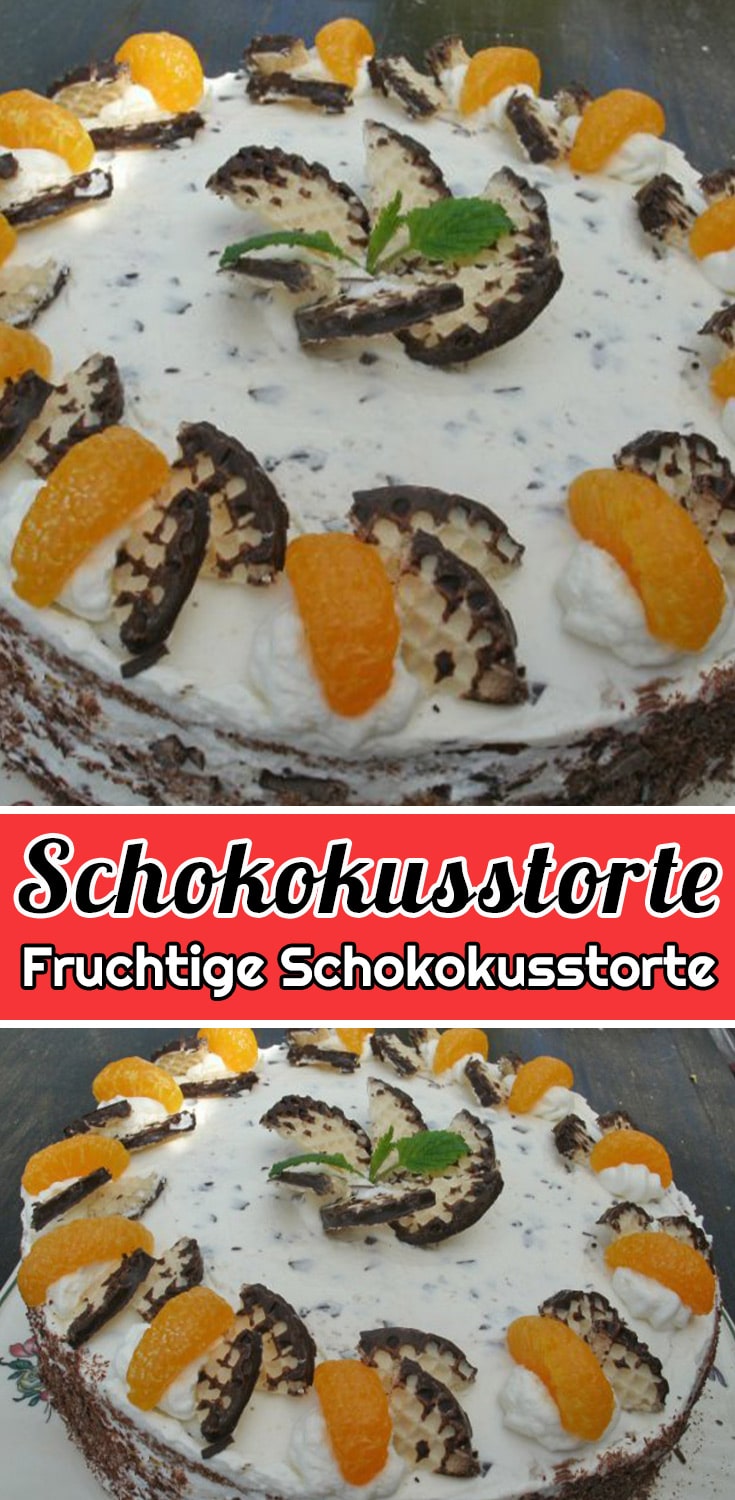 Fruchtige Schokokusstorte Rezept