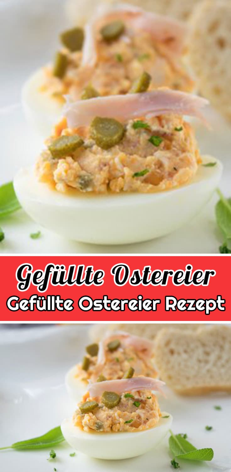 Gefüllte Ostereier Rezept