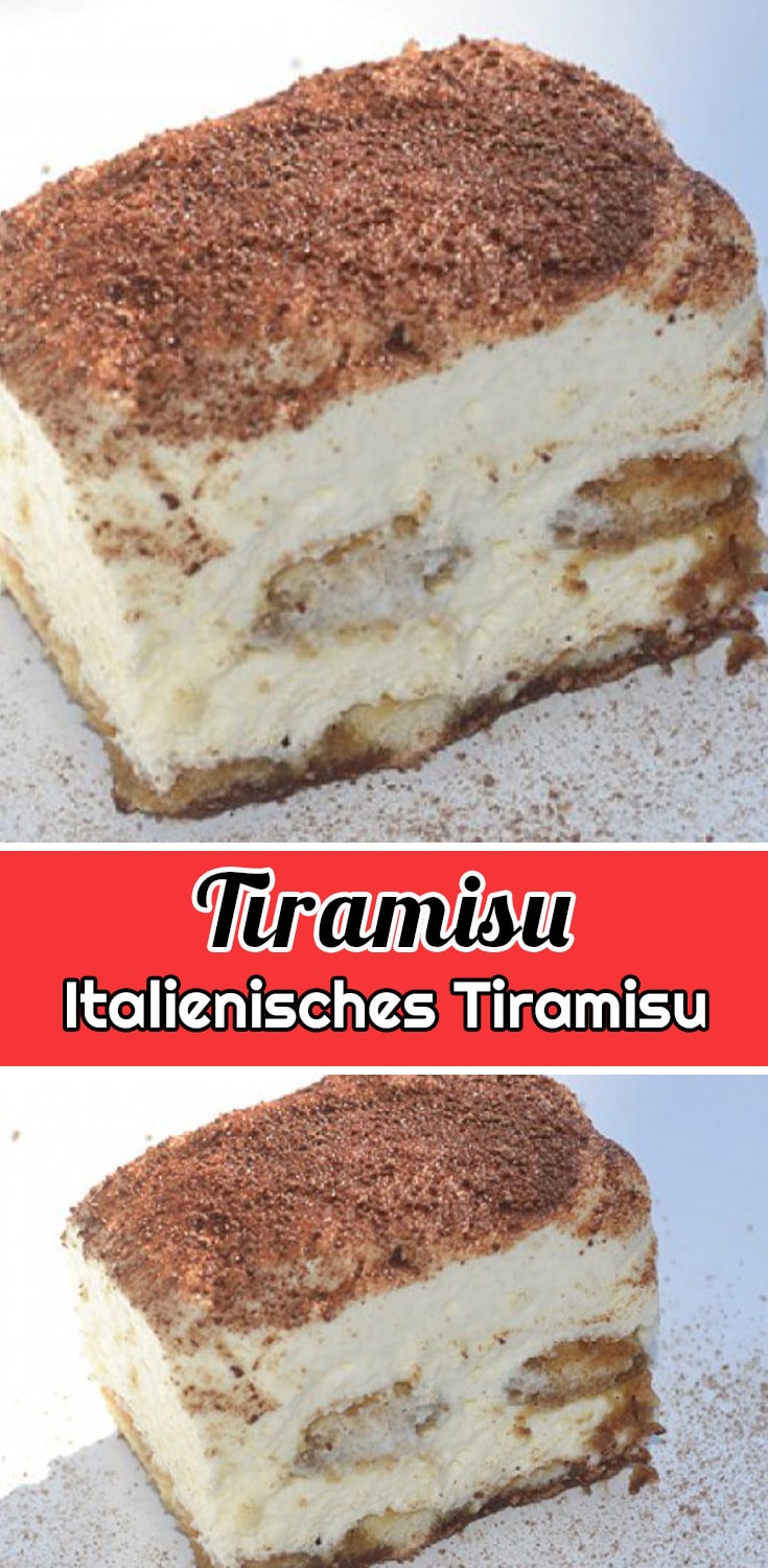 Italienisches Tiramisu Rezept