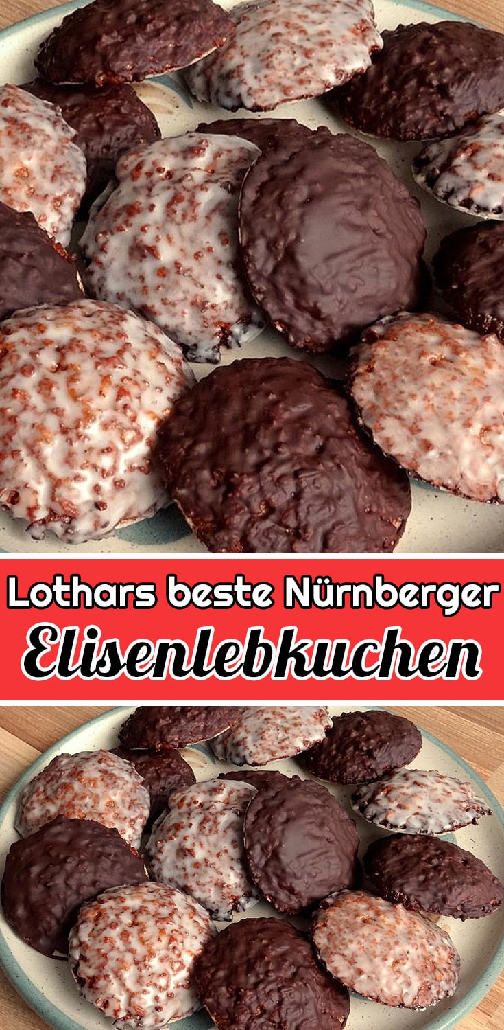 Lothars beste Nürnberger Elisenlebkuchen Rezept - Einfache Rezepte