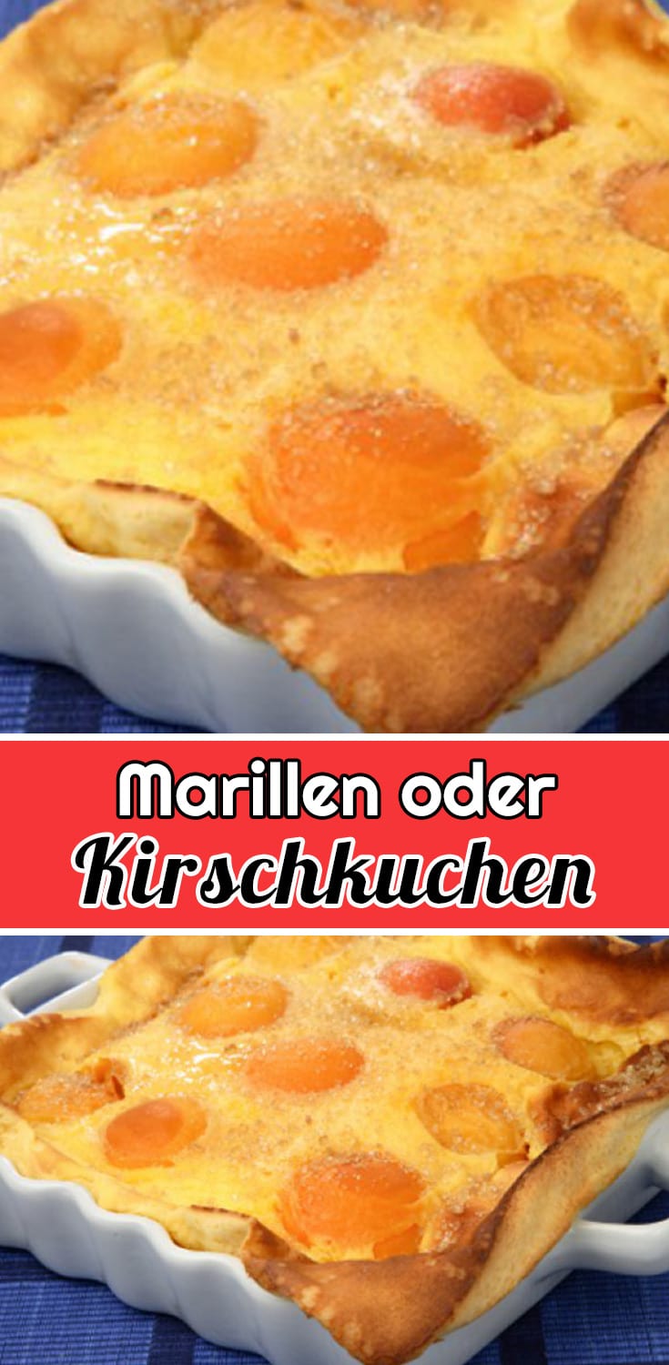 Marillen oder Kirschkuchen Rezept