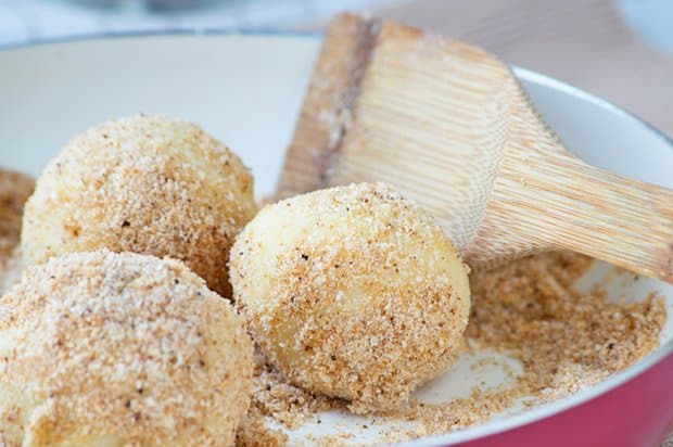 Marillenknödel mit Kartoffelteig Rezept