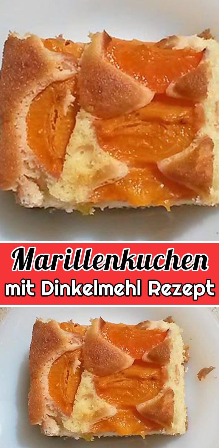 Marillenkuchen mit Dinkelmehl Rezept