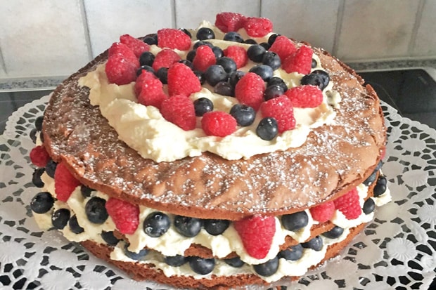 Naked Cake Rezept