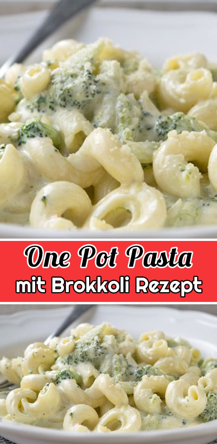 One Pot Pasta mit Brokkoli Rezept
