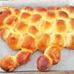 Osterlamm aus Germteig Rezept