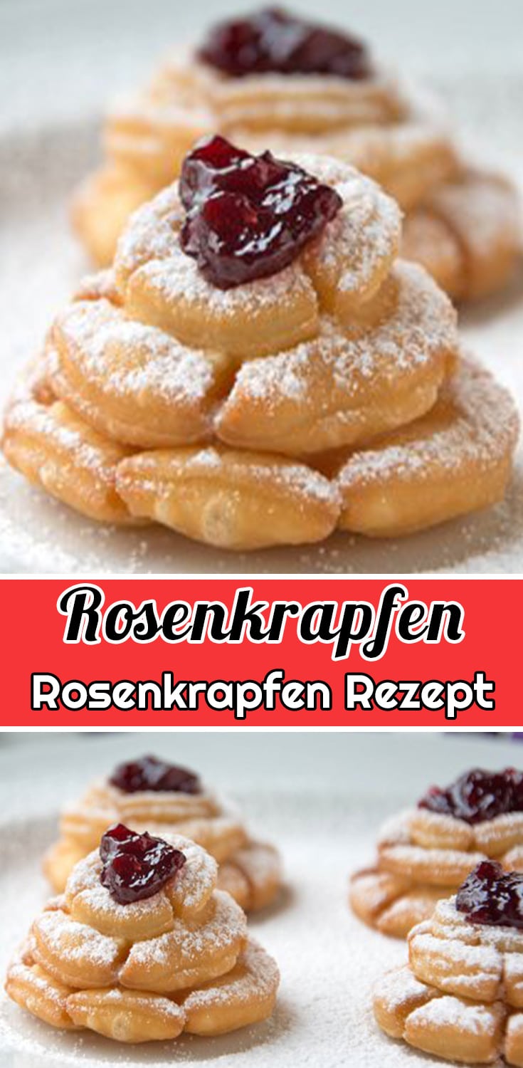 Rosenkrapfen Rezept