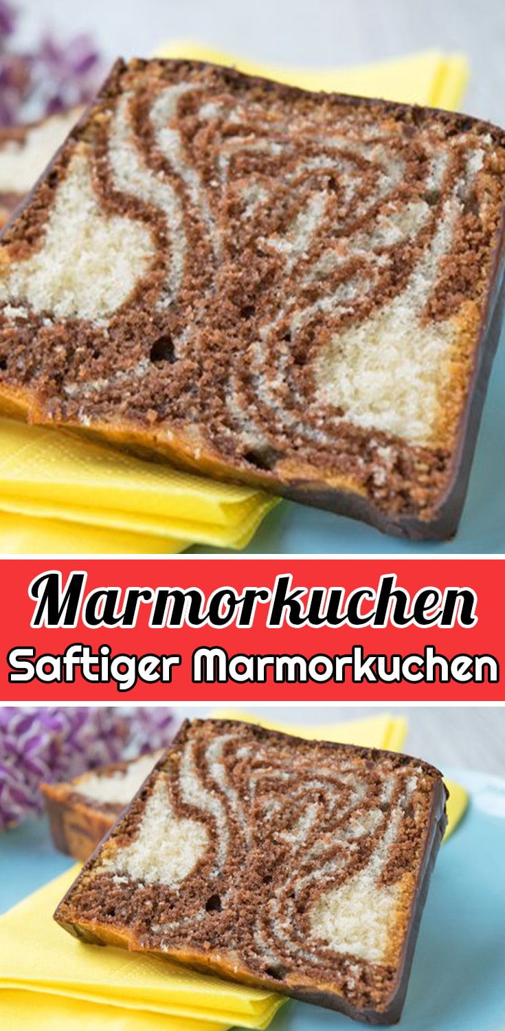 Saftiger Marmorkuchen Rezept