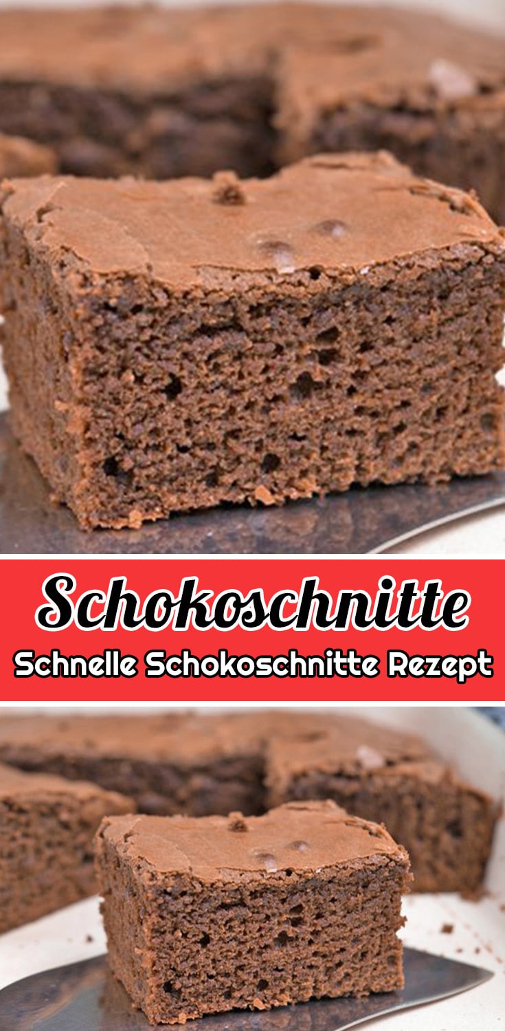 Schnelle Schokoschnitte Rezept