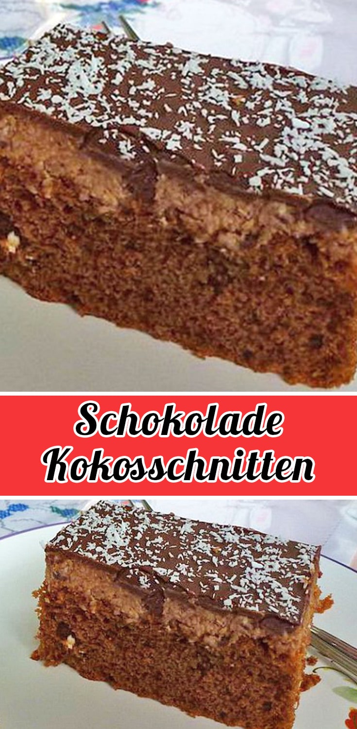 Schokolade Kokosschnitten Rezept