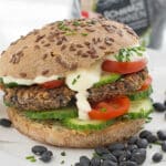 Schwarze Bohnen Burger Rezept
