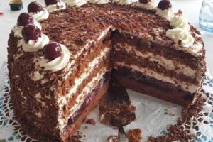 Schwarzwälder-Kirschtorte Rezept