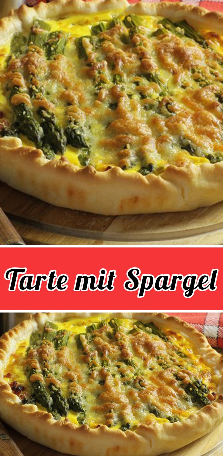 Tarte mit Spargel Rezept