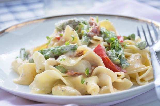 Tomaten-Spargelpasta Rezept