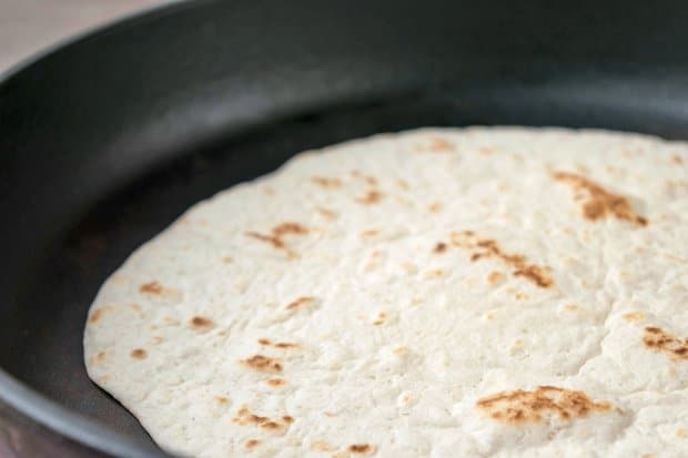 Tortilla Teig selber machen Rezept