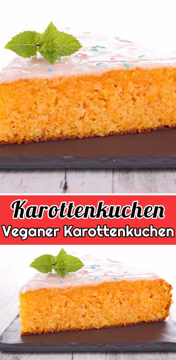 Veganer Karottenkuchen Rezept