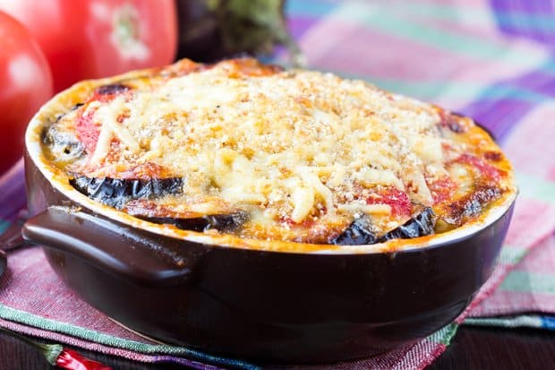 Vegetarisches Moussaka mit Kartoffeln Rezept