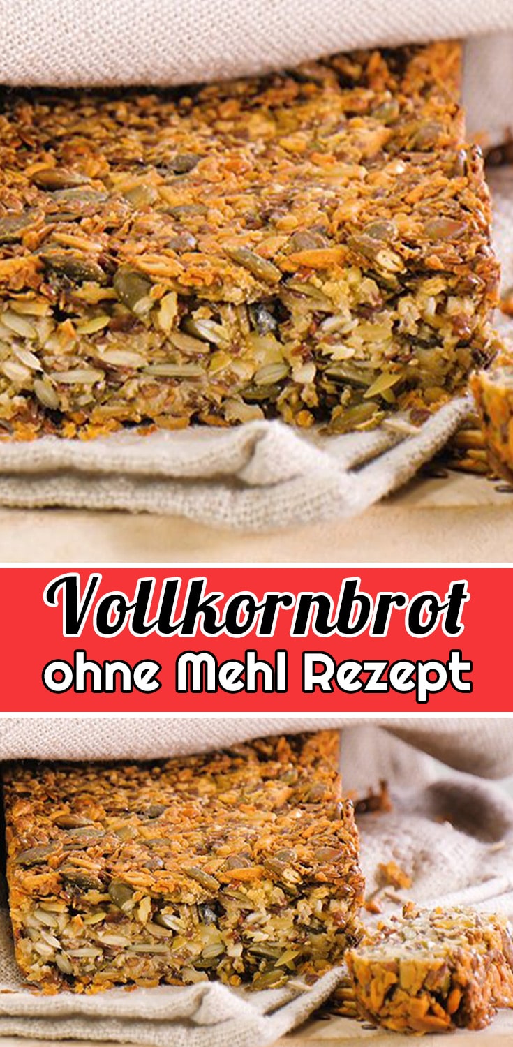 Vollkornbrot ohne Mehl Rezept