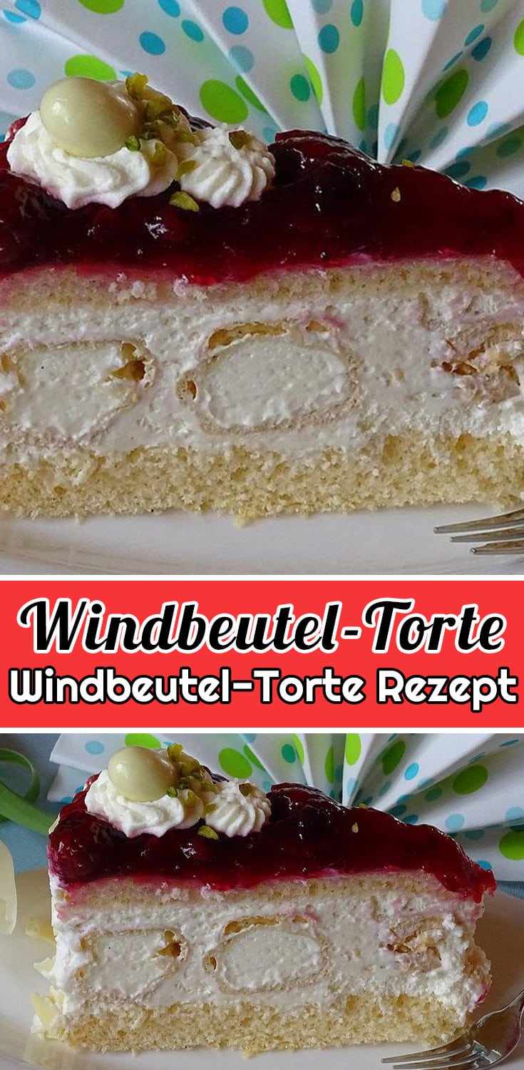 Windbeutel-Torte Rezept